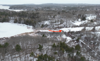 The Rock Road in Rockport runs parallel to Lily Pond from Huse Street in Rockport to Midcoast Solid Waste Transfer Station and toward the intersection of Greenfield Drive and Limerock Street in Camden. (Image courtesy Alison McKellar)