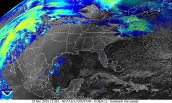 Approaching storm, Dec. 23, 2025