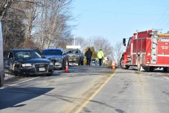 Scene from the east side of the crash