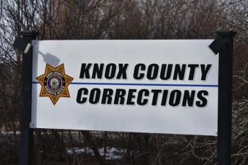 Knox County Corrections sign