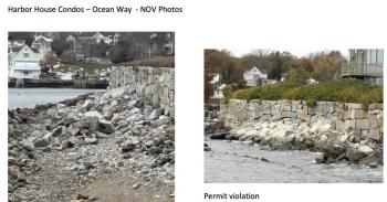 The Town of Camden and Harbor House Condominium have consent agreement 