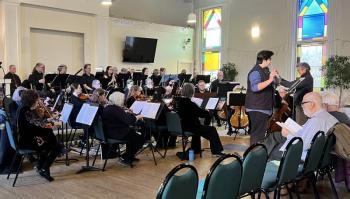 Concert with flute soloist