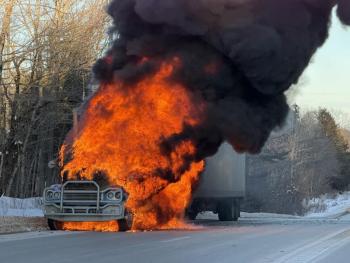 (Photo  courtesy Waldoboro fire department)