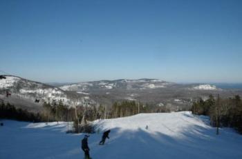 Camden Snow  Bowl in 2015, from the top of the triple chairlift. (Photo courtesy Peter Lindquist)