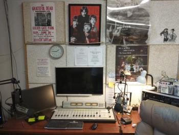 WBFY-LP's on-air studio. Photo by Rachel Albury