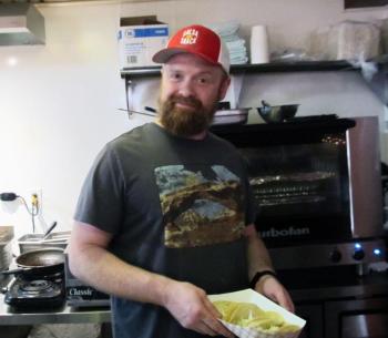 Cory LaForge, a native Mainer, turned his taco truck into a new restaurant. Photo by Kay Stephens