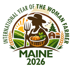 Year of the Woman Farmer in Maine logo