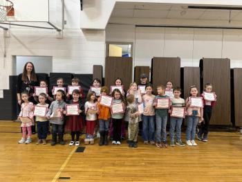 Group photo of Perseverance Award winners