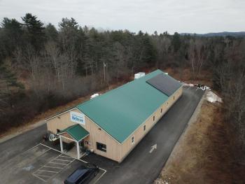 Aerial view of installation