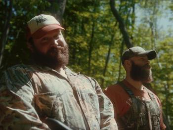 Characters Booger and Hersh. Film still courtesy Samuel Dunning
