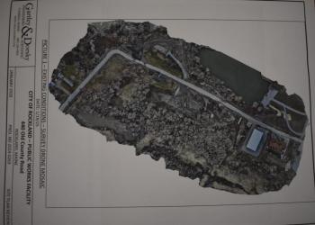 Aerial view of proposed site