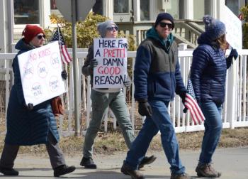 No Kings, Rockland, Maine, March 28, 2026