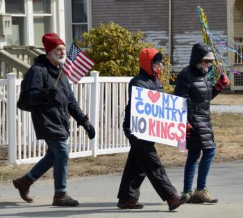 No Kings, Rockland, Maine, March 28, 2026