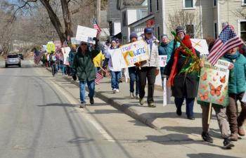 No Kings, Rockland, Maine, March 28, 2026