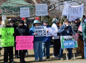 No Kings, Rockland, Maine, March 28, 2026