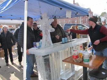 Darby's Restaurant's ice bar. Photo by Kay Stephens