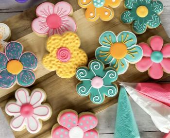 Decorated cookies