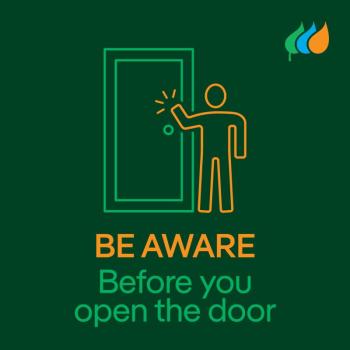 'Be Aware' poster