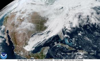 March 16, 2016 (Image courtesy National Weather Service)