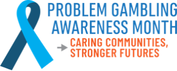 Problem Gambling Awareness Month logo