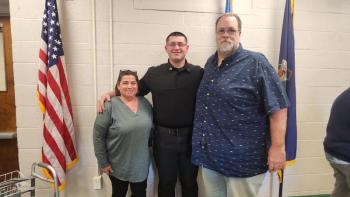 picture with parents