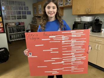Alyvia Baughman and family tree