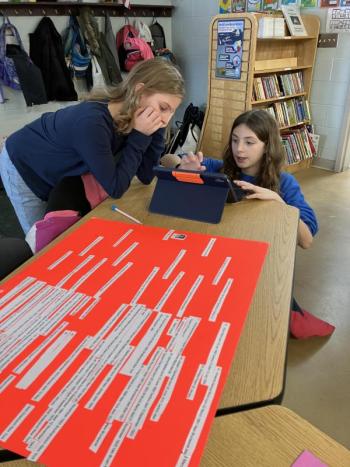 Autum Morin and Alyvia Baughman