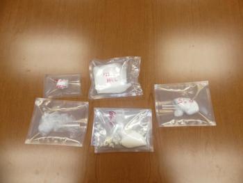 The drugs allegedly found in Duprey's vehicle. (photo courtesy of MDEA)