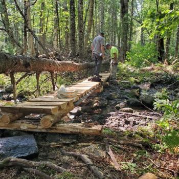 Sheepscot Headwaters Bridge (Photo courtesy Hills to Sea Coalition)