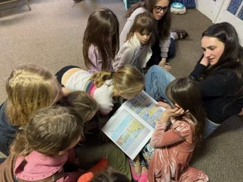 reading with children