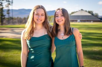 teen girls in dresses