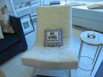 A bit of cheeky humor for the house. Photo by Kay Stephens