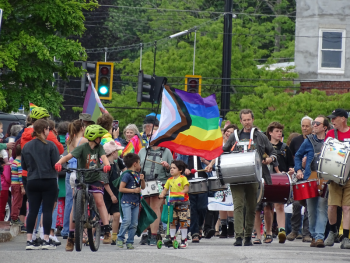 Belfast Has Pride parade, June 6, 2026. (photo by Erica Thoms)