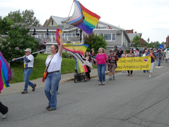 Belfast Has Pride parade, June 6, 2026. (photo by Erica Thoms)