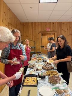 bake sale table