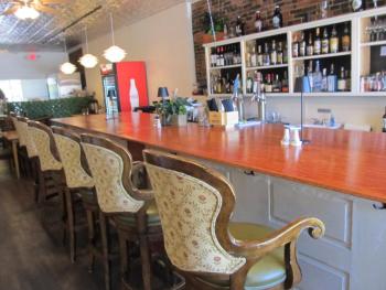 New custom bar open from 4 to 10 p.m. Photo by Kay Stephens