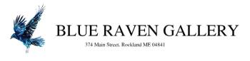 Blue Raven Gallery letterhead