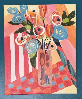 painting still life