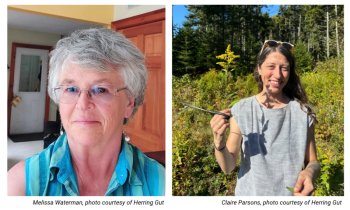 two-panel collage of new members