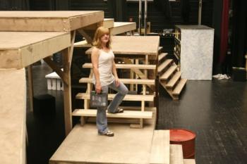 Molly Deering, Tech Director at Salem High School. (Photo courtesy Rick Ash)