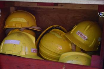 fire department wildland hardhats