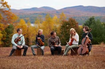 musicians in a field