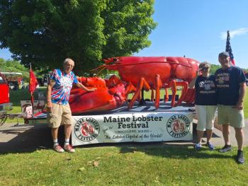 Lobster Festival float