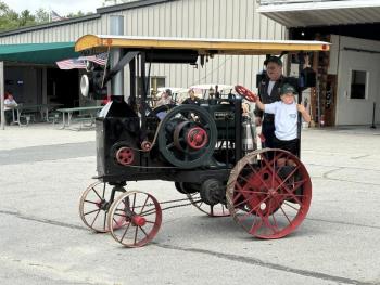 vintage two-person vehicle