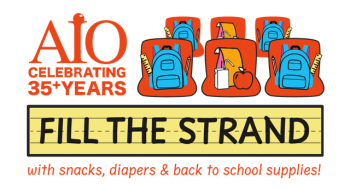 Fill the Strand with diapers...banner