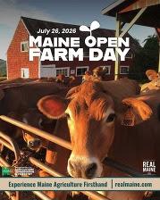 Maine Open Farm Day 2026 Livestock poster