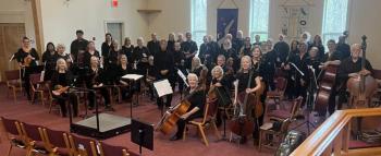 group photo of musicians