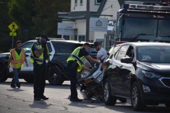crash scene