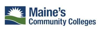 Maine Community College System letterhead