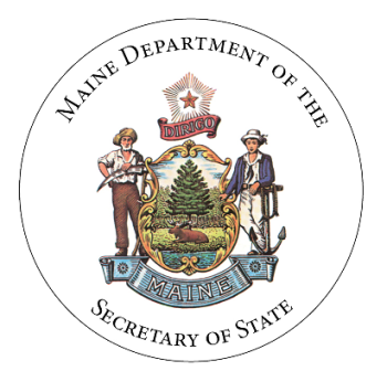 Maine Department of Secretary of State logo